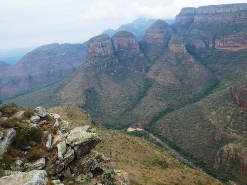 Blyde River Canyon, Three Rondavels.